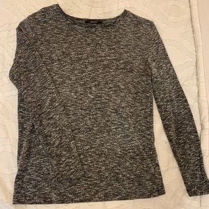 Graphite Sweater Top